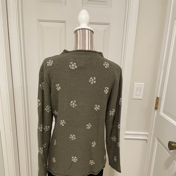 Susan Bristol Snowman Sweater. - Picture 4 of 4